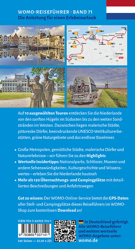 Weitere Ansicht: Entdeckertouren mit dem Wohnmobil Niederlande | Anna Kontny