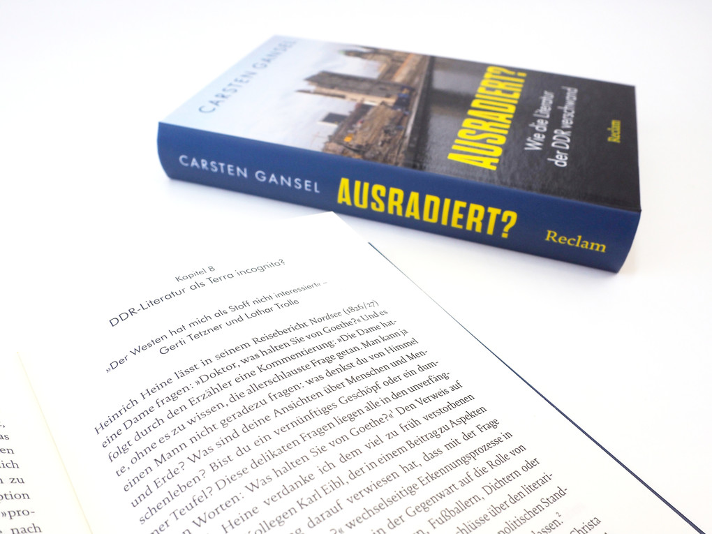 Weitere Ansicht: Ausradiert? | Carsten Gansel
