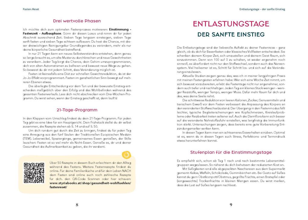 Weitere Ansicht: Fasten:Reset | Elisabeth Rabeder