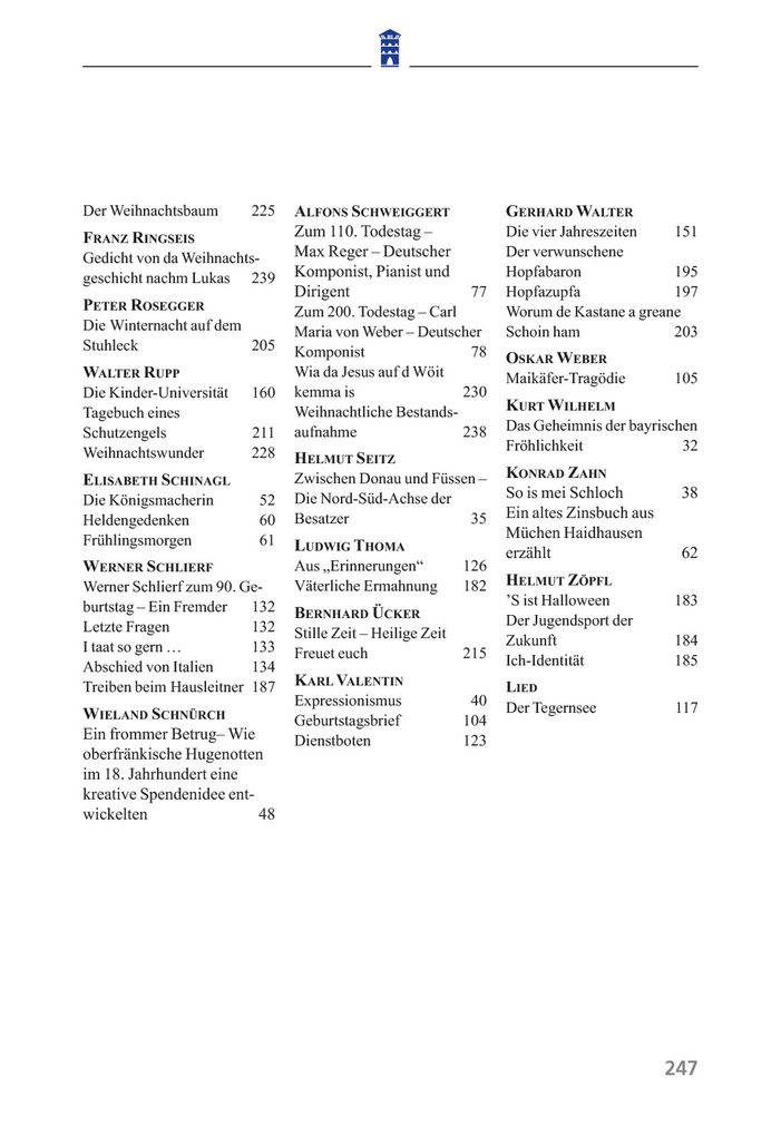 Weitere Ansicht: Bayerisches Hausbuch auf das Jahr 2026