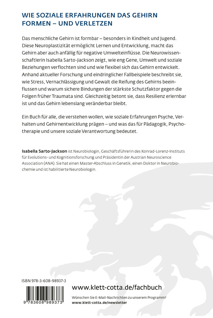 Weitere Ansicht: Trauma und Gehirn | Isabella Sarto-Jackson