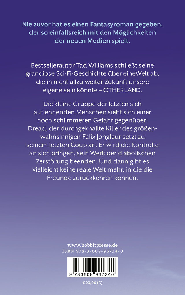 Weitere Ansicht: Otherland. Band 4 | Tad Williams