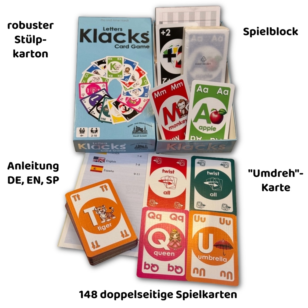 Weitere Ansicht: Letters Klacks | Arne Hardt, Pia Hardt