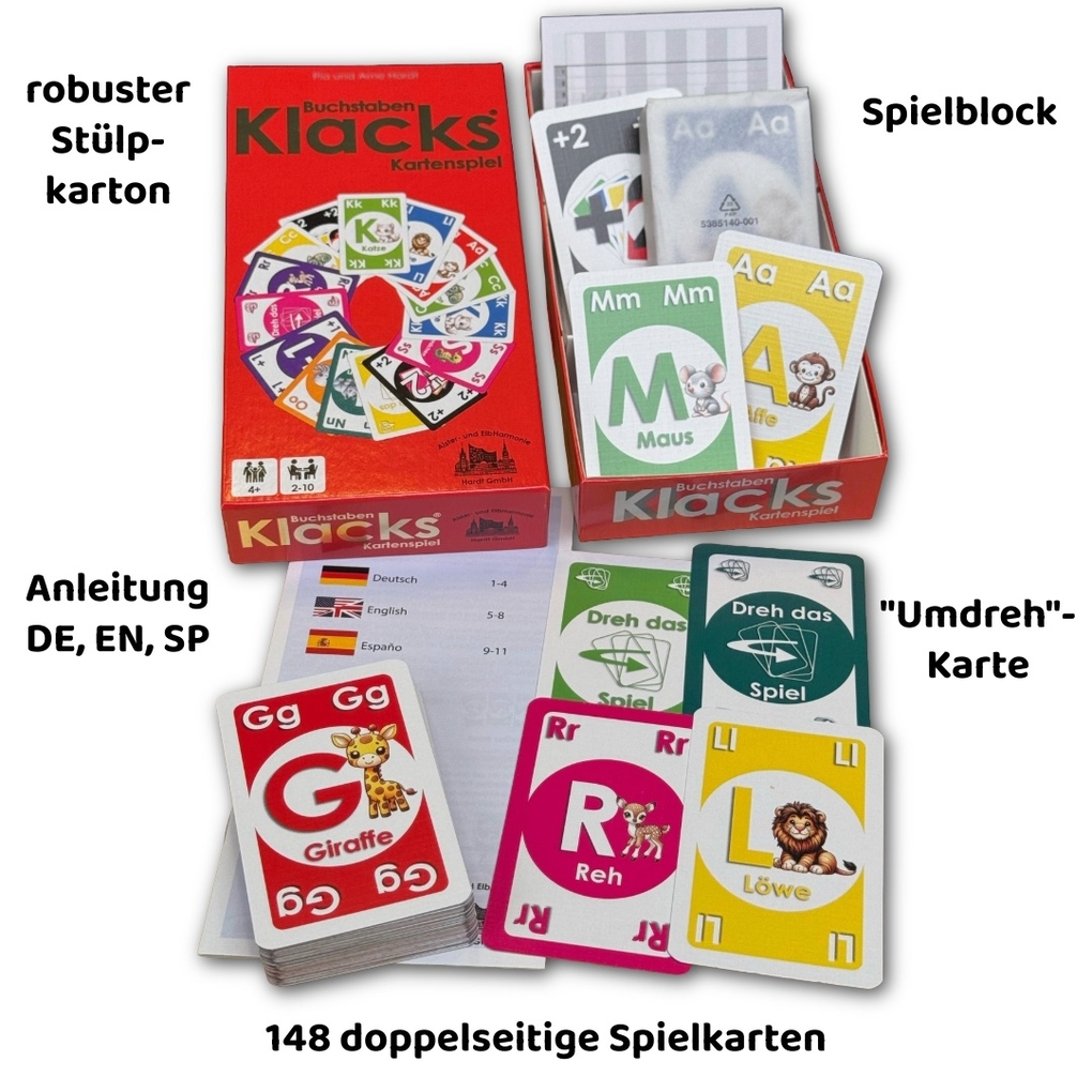 Weitere Ansicht: Buchstaben Klacks | Arne Hardt, Pia Hardt