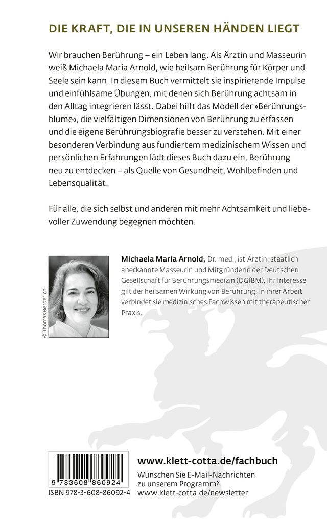 Weitere Ansicht: Das Berührungsbuch (Fachratgeber Klett-Cotta) | Michaela Maria Arnold