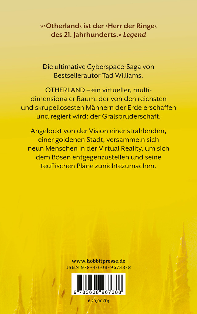 Weitere Ansicht: Otherland. Band 1 | Tad Williams