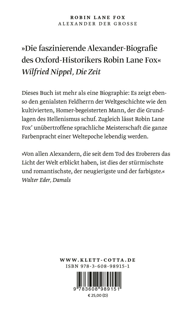 Weitere Ansicht: Alexander der Grosse | Robin Lane Fox