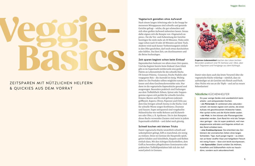 Weitere Ansicht: Vegetarisch express