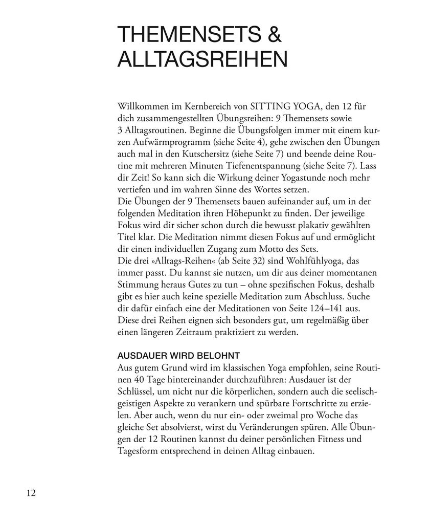 Weitere Ansicht: Sitting Yoga | Willem Wittstamm