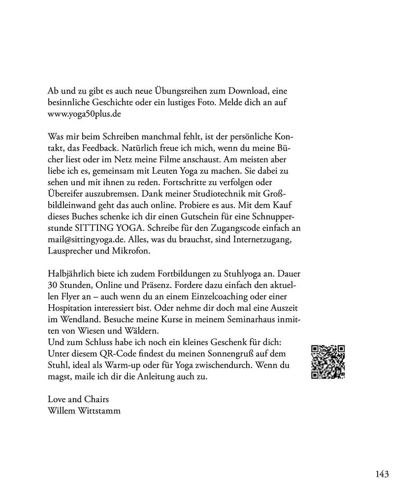 Weitere Ansicht: Sitting Yoga | Willem Wittstamm