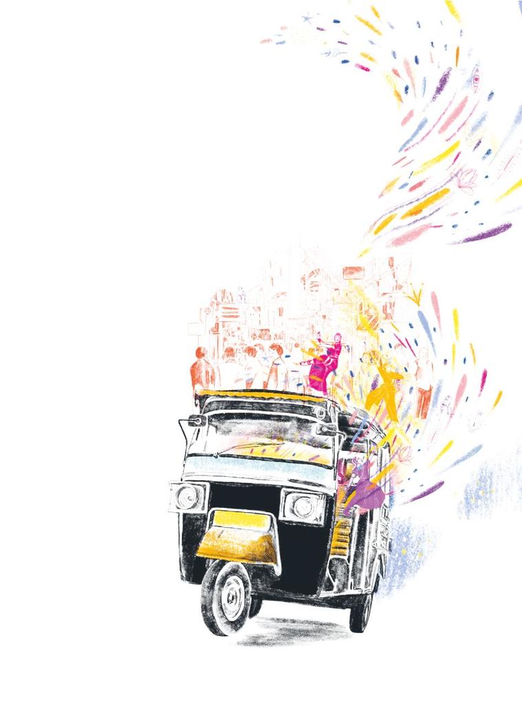 Weitere Ansicht: Der Rikscha-Fahrer, der dir das Glück zeigt | Biyon Kattilathu