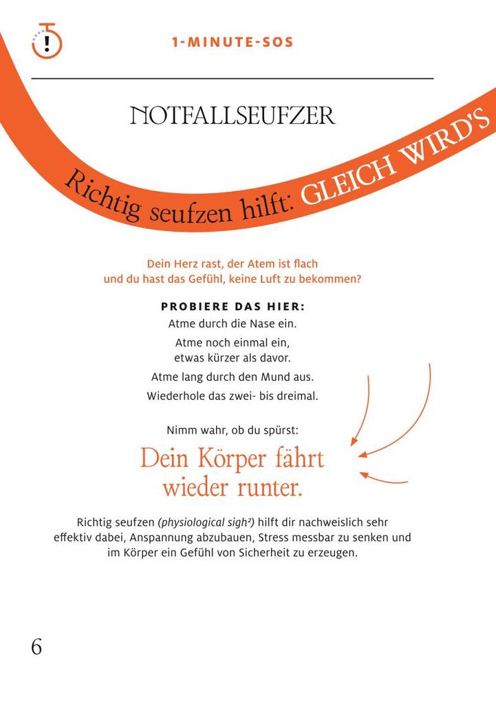 Weitere Ansicht: 1-Minuten-Strategie Panik | Jeannine Mik