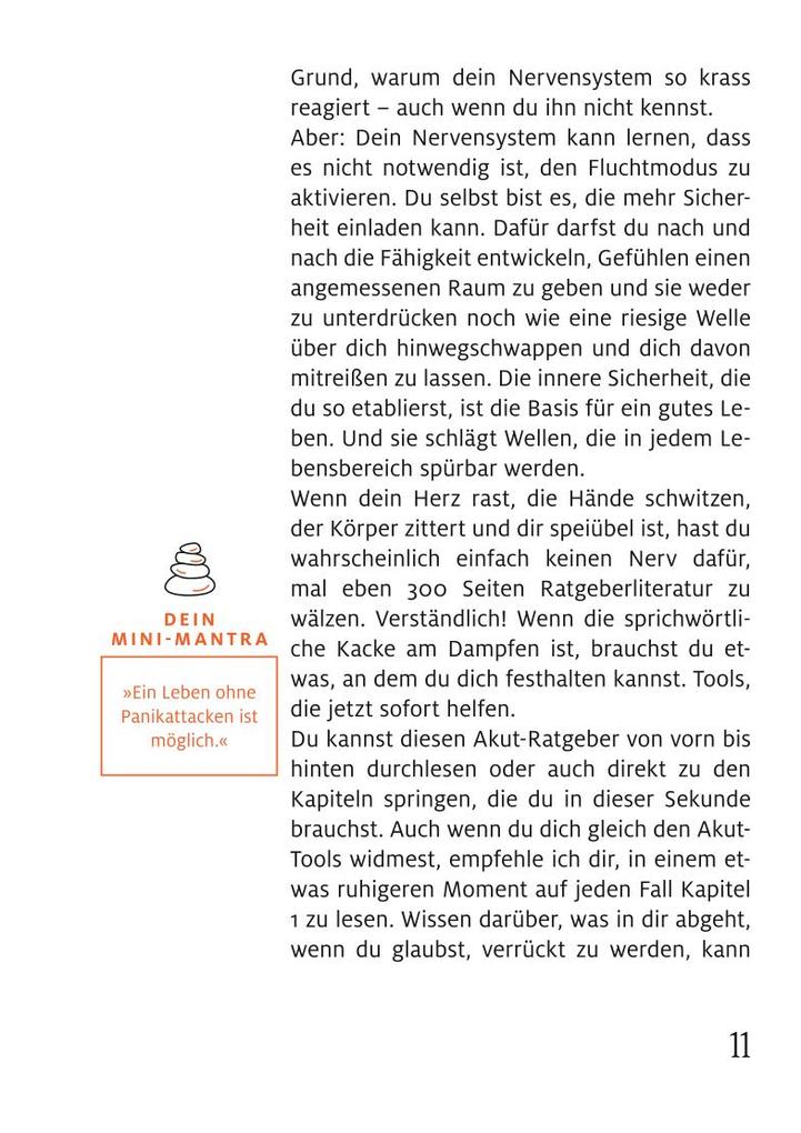 Weitere Ansicht: 1-Minuten-Strategie Panik | Jeannine Mik