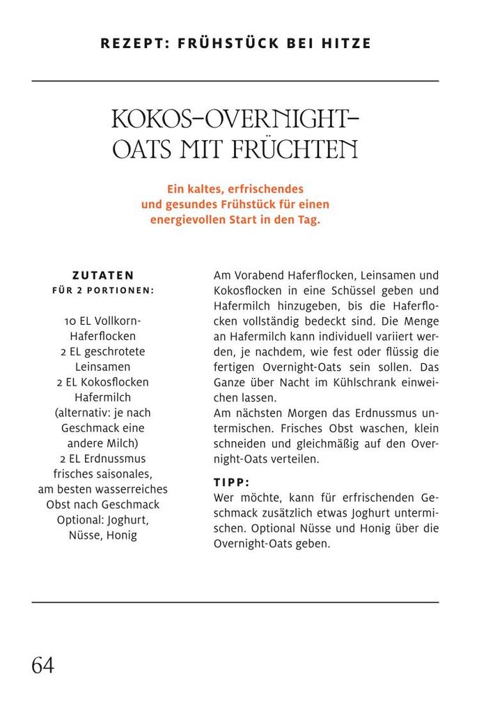 Weitere Ansicht: 1-Minuten-Strategie Hitze | Sebastian Karl