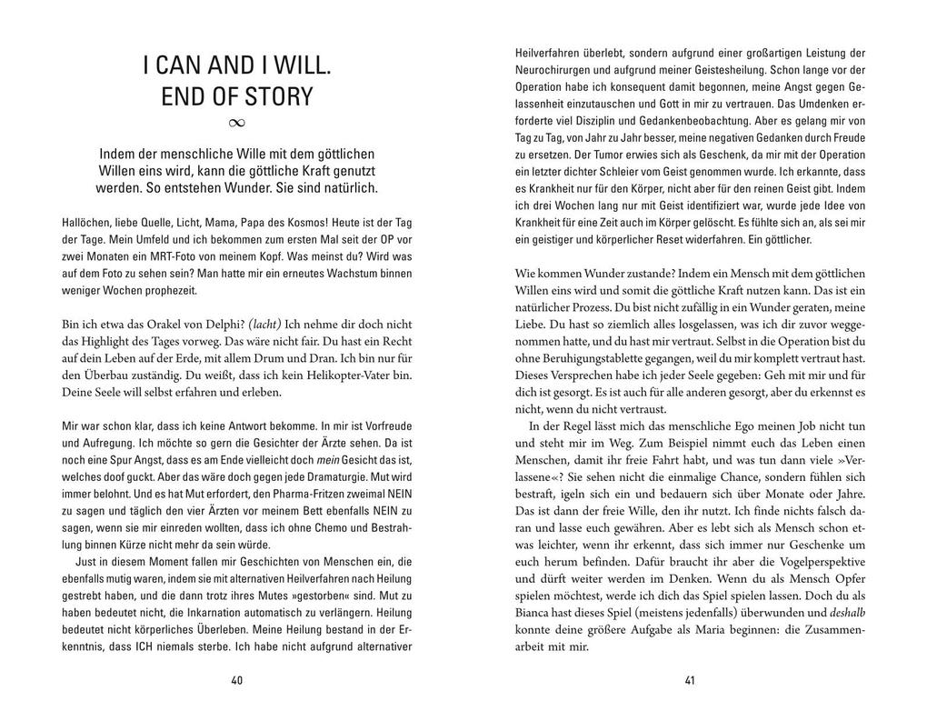 Weitere Ansicht: Ich bin ganz anders als du denkst - dein Gott | Maria Bianca