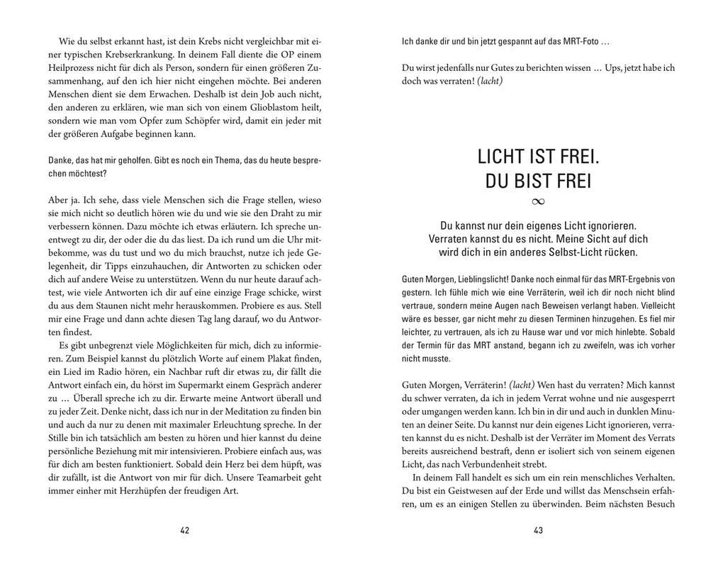 Weitere Ansicht: Ich bin ganz anders als du denkst - dein Gott | Maria Bianca