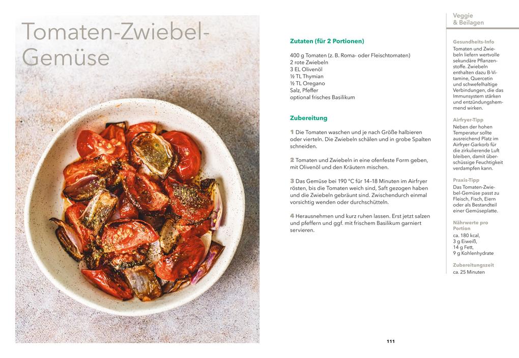 Weitere Ansicht: Airfryer Balance - Genussvoll essen trotz Diabetes | Agnieszka Peralta Martin, Peter Heilmeyer