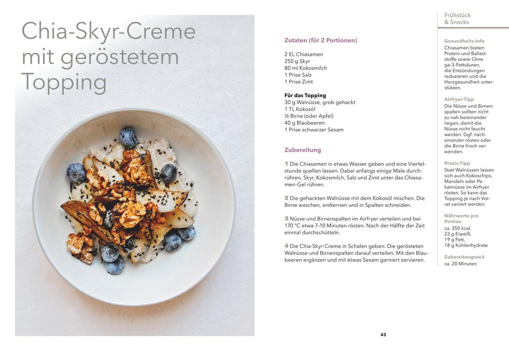 Weitere Ansicht: Airfryer Balance - Essen gegen chronische Entzündungen | Agnieszka Peralta Martin, Peter Heilmeyer