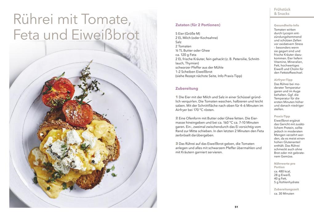 Weitere Ansicht: Airfryer Balance - Essen gegen chronische Entzündungen | Agnieszka Peralta Martin, Peter Heilmeyer