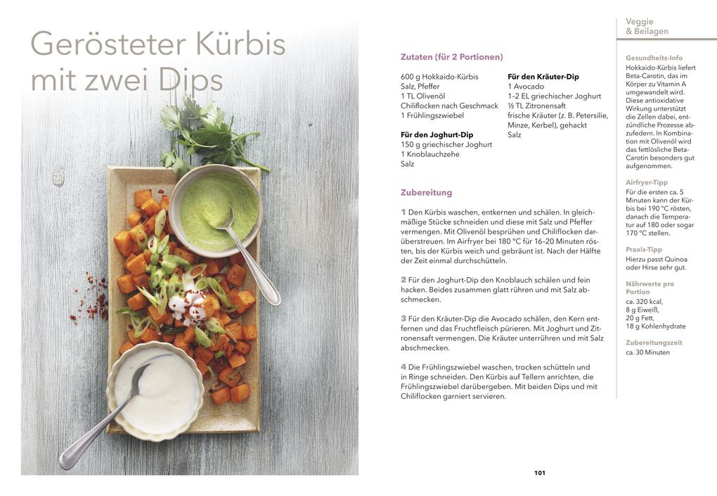 Weitere Ansicht: Airfryer Balance - Essen gegen chronische Entzündungen | Agnieszka Peralta Martin, Peter Heilmeyer