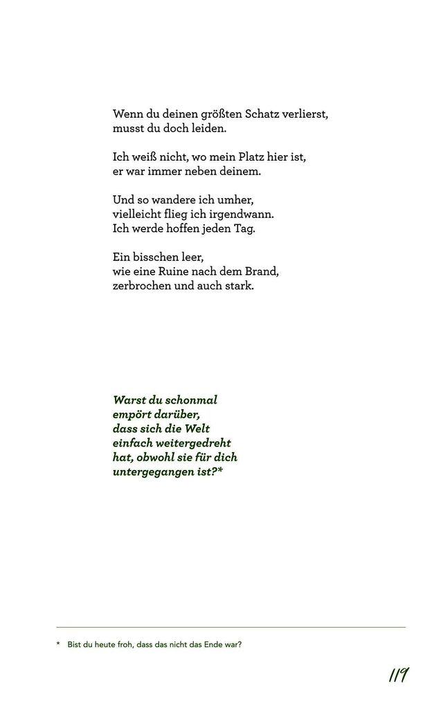 Weitere Ansicht: Ein bisschen glücklich | Maja Elisabeth Wulff