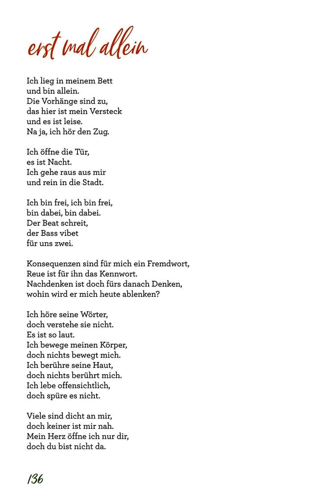 Weitere Ansicht: Ein bisschen glücklich | Maja Elisabeth Wulff