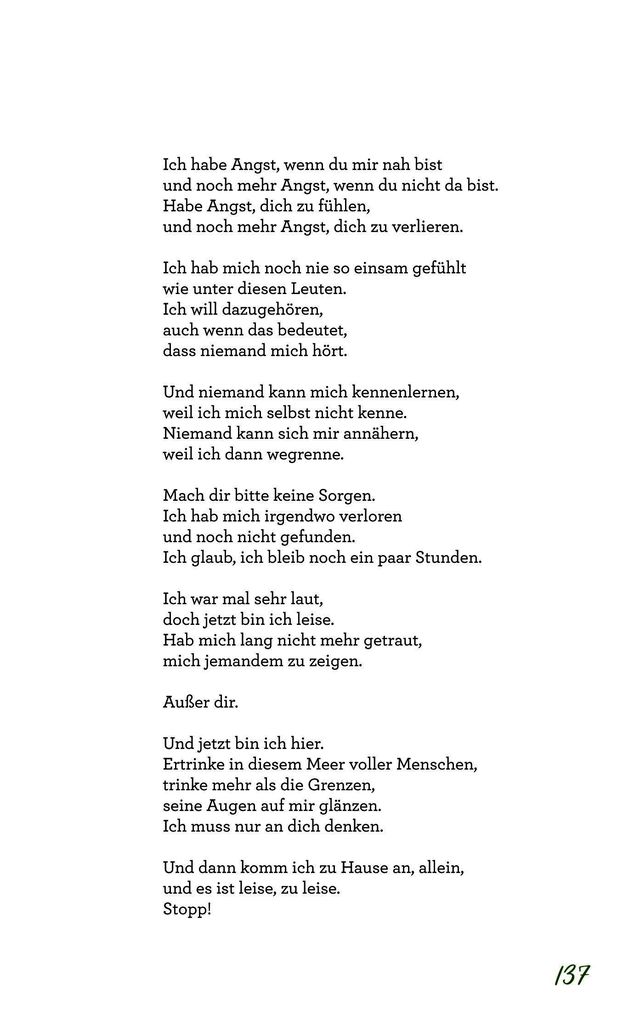 Weitere Ansicht: Ein bisschen glücklich | Maja Elisabeth Wulff
