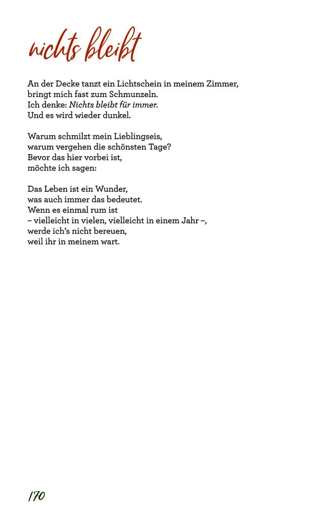 Weitere Ansicht: Ein bisschen glücklich | Maja Elisabeth Wulff
