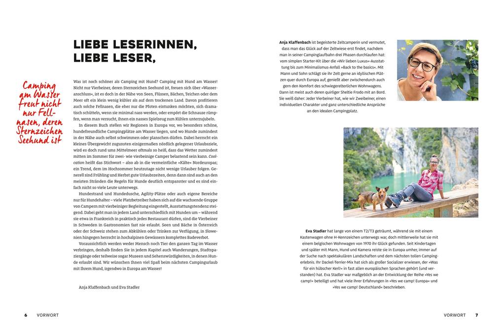 Weitere Ansicht: Yes we camp! Camping mit Hund am Wasser | Eva Stadler, Anja Klaffenbach