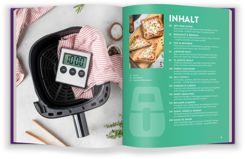 Weitere Ansicht: AIR FRYER Club 100 x schnell | Redaktion Air Fryer Club