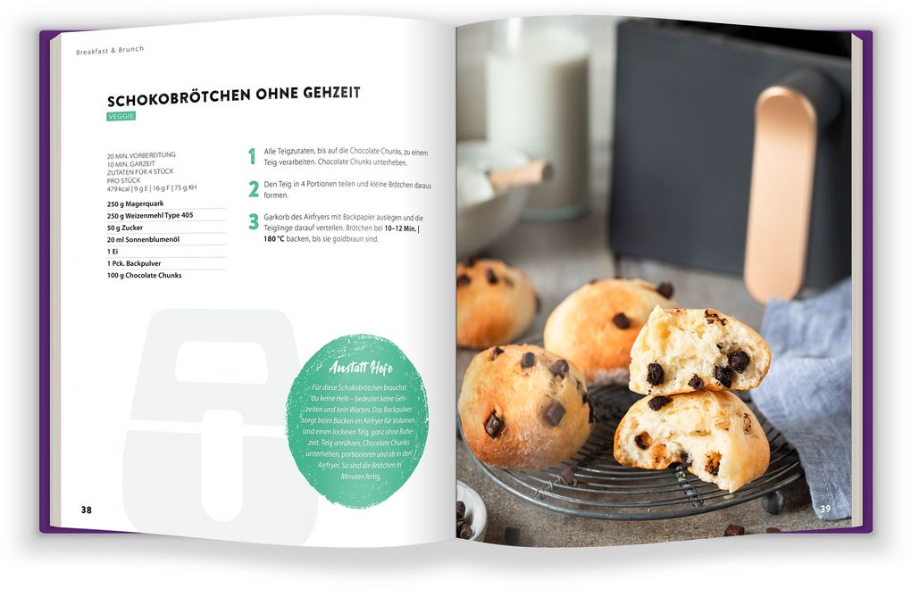 Weitere Ansicht: AIR FRYER Club 100 x schnell | Redaktion Air Fryer Club