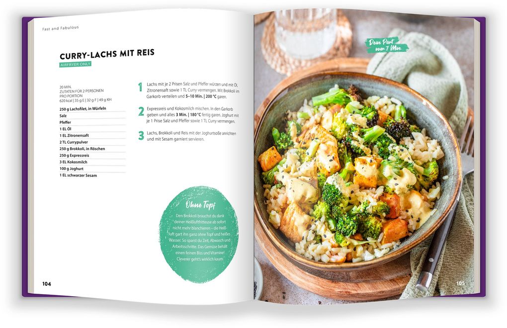 Weitere Ansicht: AIR FRYER Club 100 x schnell | Redaktion Air Fryer Club
