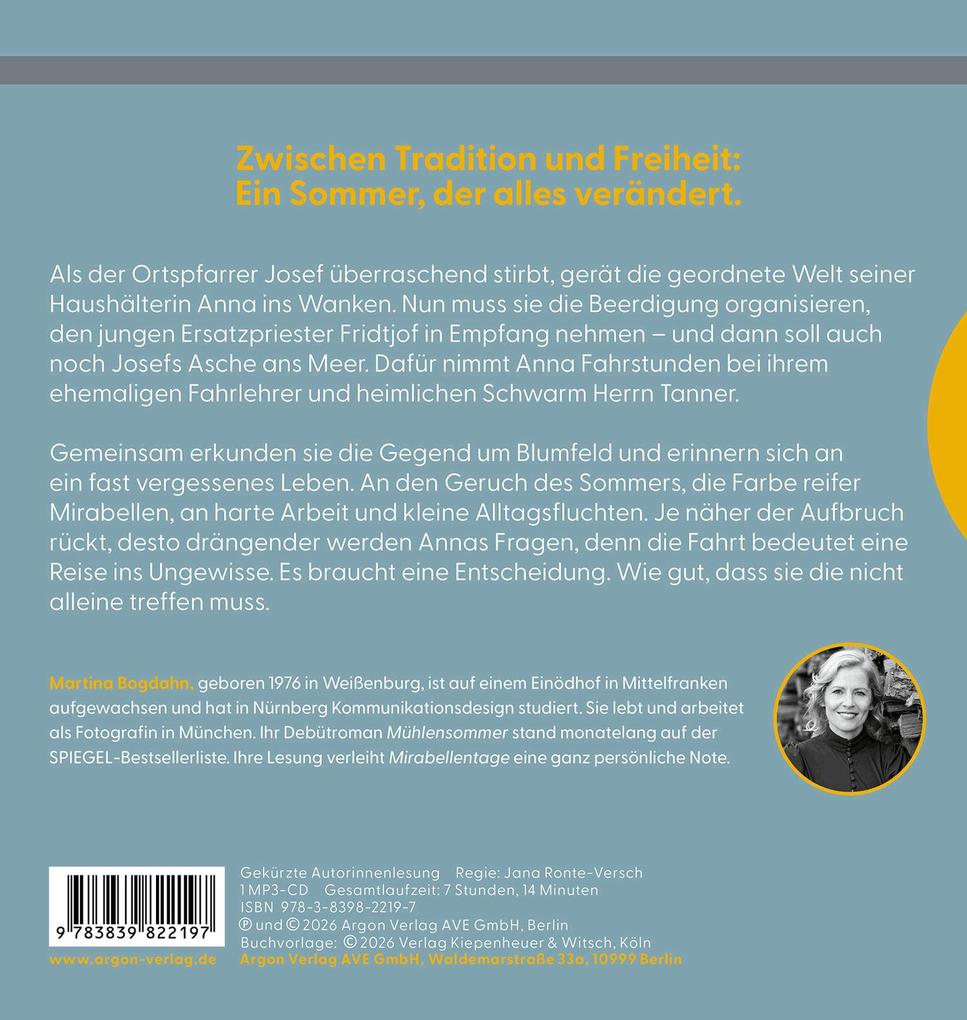 Weitere Ansicht: Mirabellentage | Martina Bogdahn
