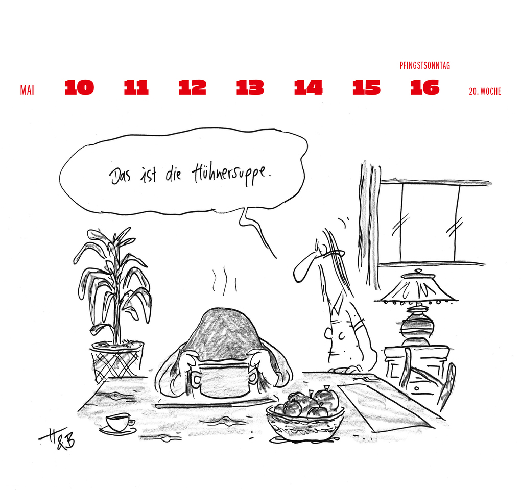 Weitere Ansicht: Hauck & Bauer Postkartenkalender 2027 | Dominik Bauer