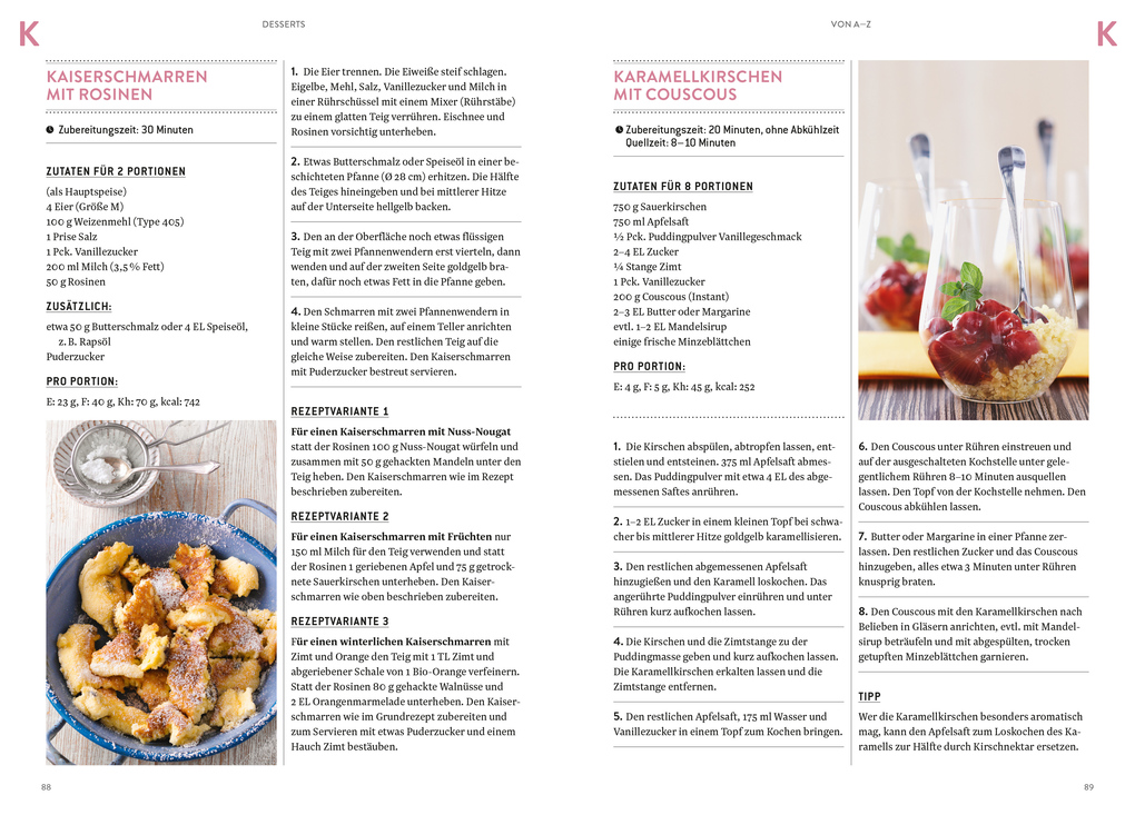 Weitere Ansicht: Desserts von A-Z | Oetker Verlag