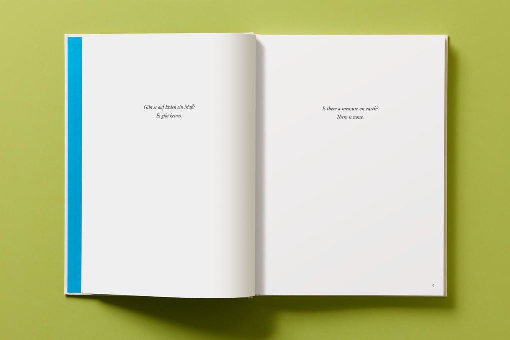 Weitere Ansicht: André Butzer. Friedrich Hölderlin. Die Jahreszeiten / The Seasons | Friedrich Hölderlin
