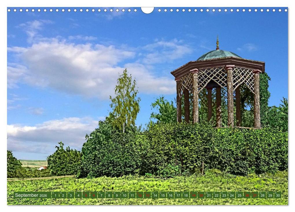 Weitere Ansicht: Aschersleben um 1900 - Auf der alten Burg - Kolorierte Schwarzweißfotos (Wandkalender 2026 DIN A3 quer), CALVENDO Monatskalender | André Tetsch, Calvendo