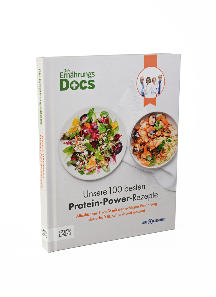 Weitere Ansicht: Die Ernährungs-Docs - Unsere 100 besten Protein-Power-Rezepte | Matthias Riedl, Jörn Klasen, Viola Andresen, Silja Schäfer