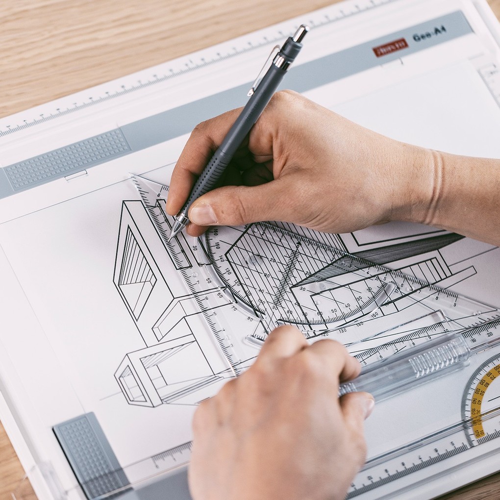 Weitere Ansicht: ARISTO Geo Board Zeichenplatte A3 Schnellzeichendreieck