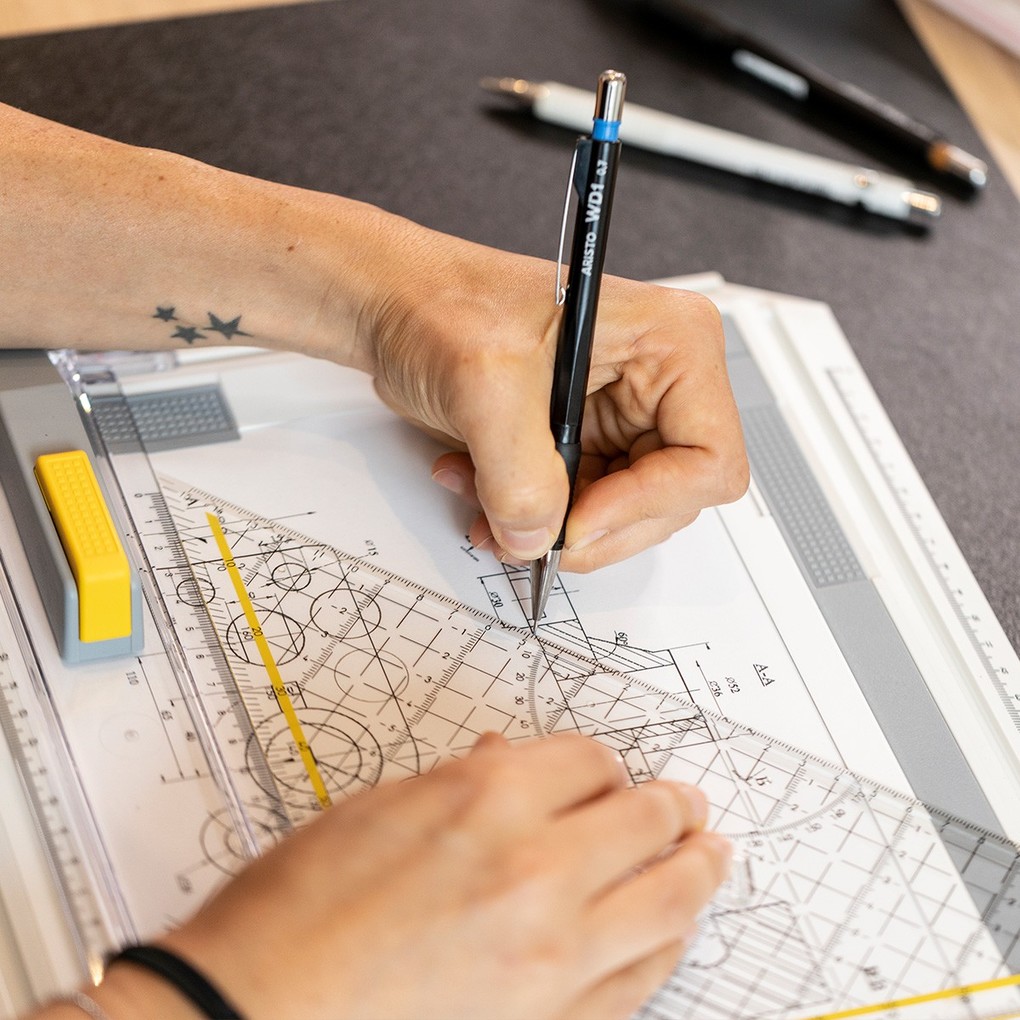 Weitere Ansicht: ARISTO Geo Board Zeichenplatte A3 Schnellzeichendreieck