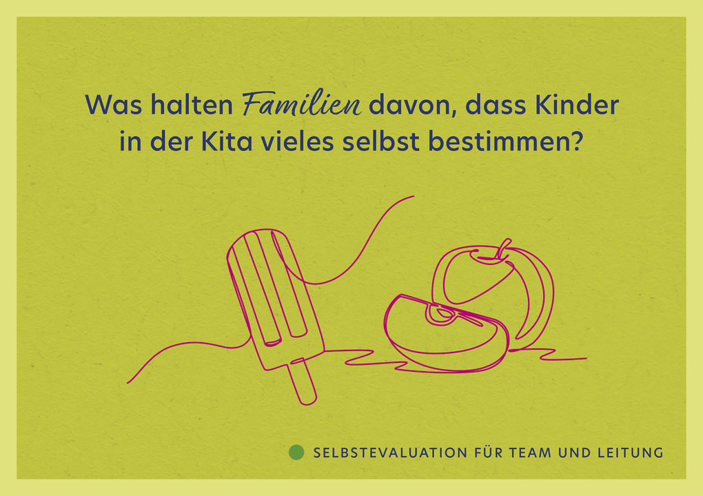 Weitere Ansicht: Partizipation in Krippe und Kita. 40 Reflexionskarten für die Teamarbeit | Franziska Schubert-Suffrian, Michael Regner