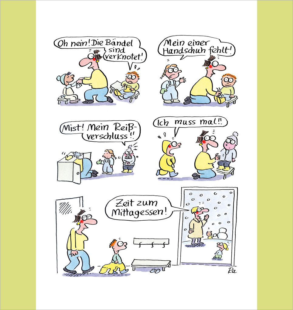 Weitere Ansicht: Kita-Cartoons. Der Immer-Jetzt-Kalender | Renate Alf