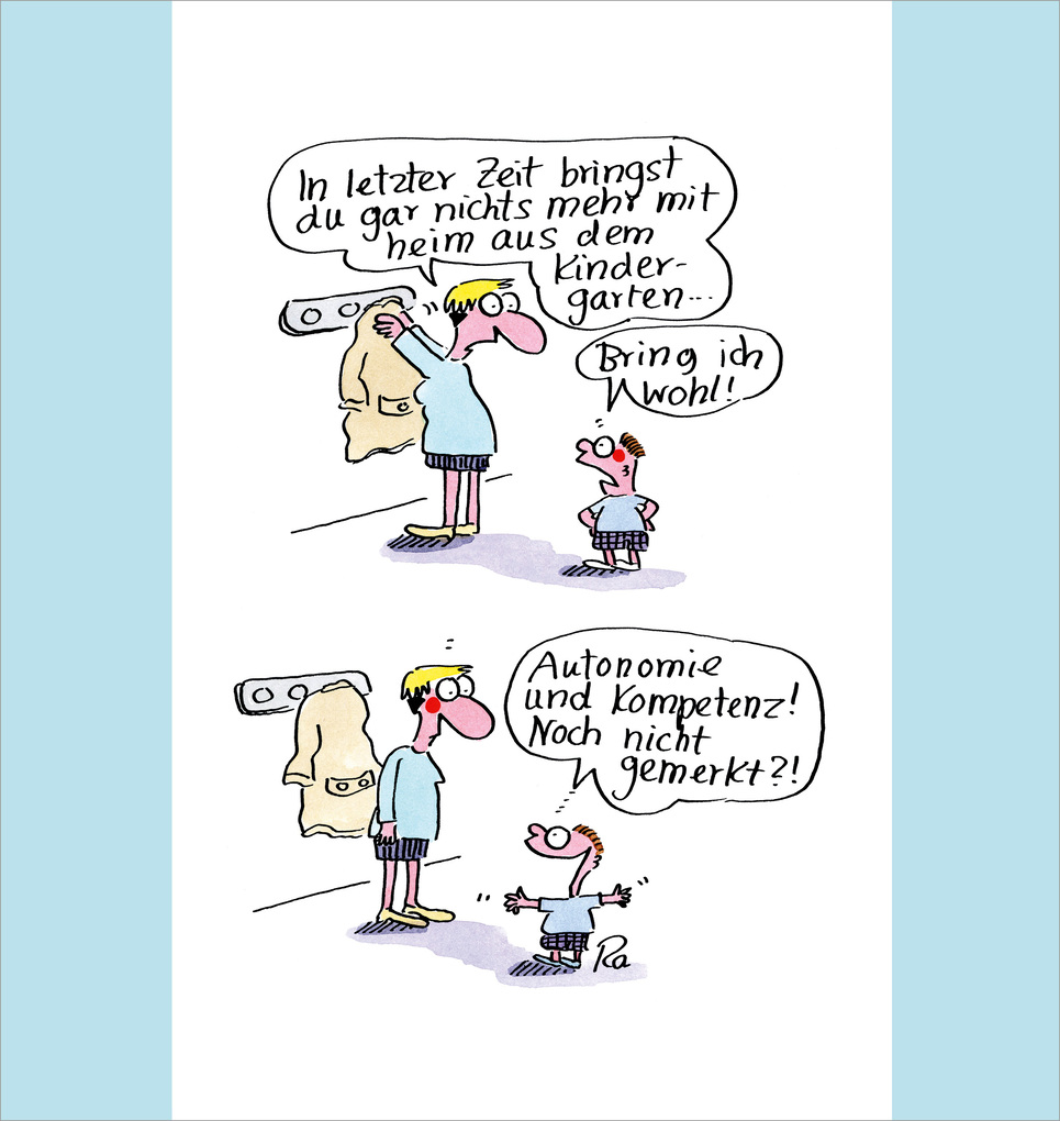Weitere Ansicht: Kita-Cartoons. Der Immer-Jetzt-Kalender | Renate Alf