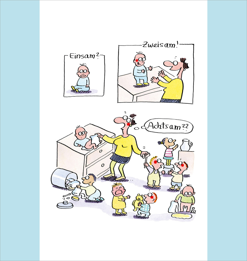 Weitere Ansicht: Kita-Cartoons. Der Immer-Jetzt-Kalender | Renate Alf