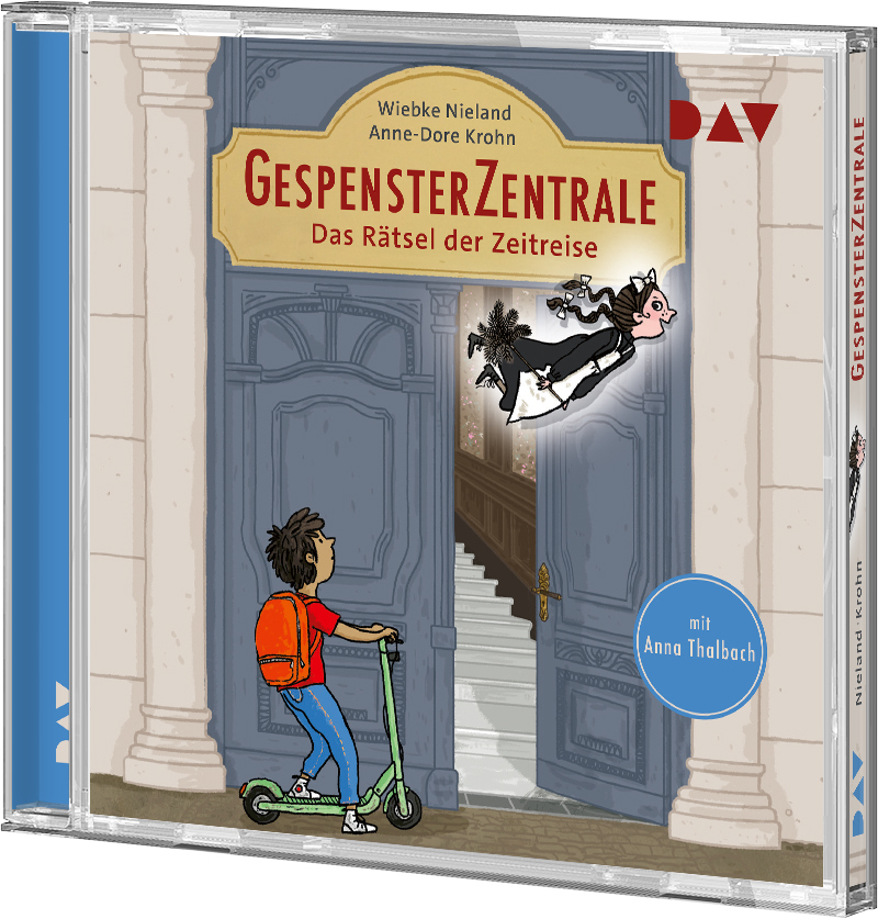 Weitere Ansicht: Gespensterzentrale - Teil 1: Das Rätsel der Zeitreise | Anne-Dore Krohn, Wiebke Nieland