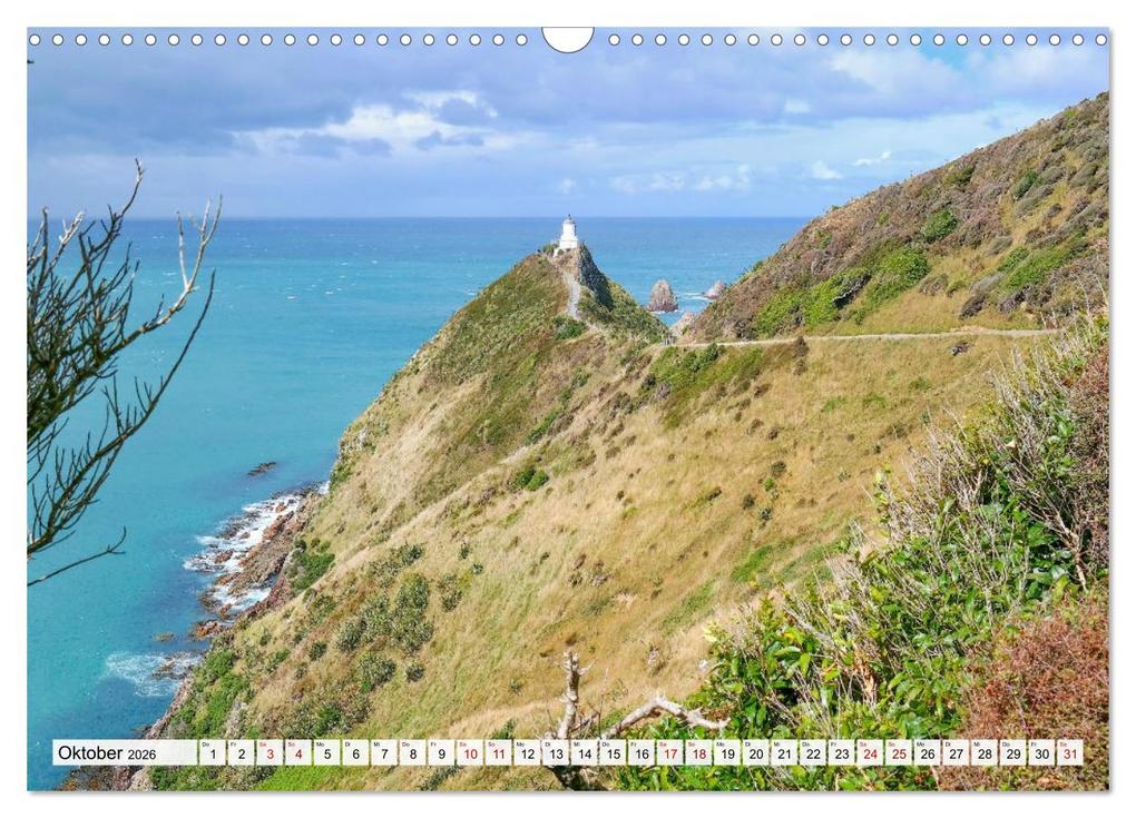 Weitere Ansicht: Sehnsuchtsziel Neuseeland (Wandkalender 2026 DIN A3 quer), CALVENDO Monatskalender | All rights reserved by Gerold Dudziak gedutech - photography, Calvendo