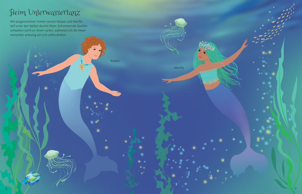 Weitere Ansicht: Meine glitzernden Anziehpuppen-Stickerbücher mini: Magische Welten | Fiona Watt