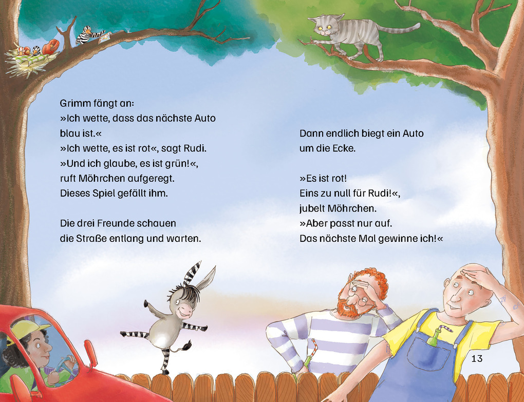 Weitere Ansicht: Grimm und Möhrchen düsen los | Stephanie Schneider