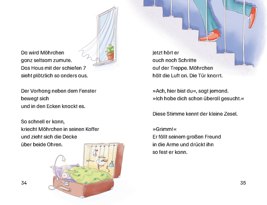 Weitere Ansicht: Grimm und Möhrchen düsen los | Stephanie Schneider