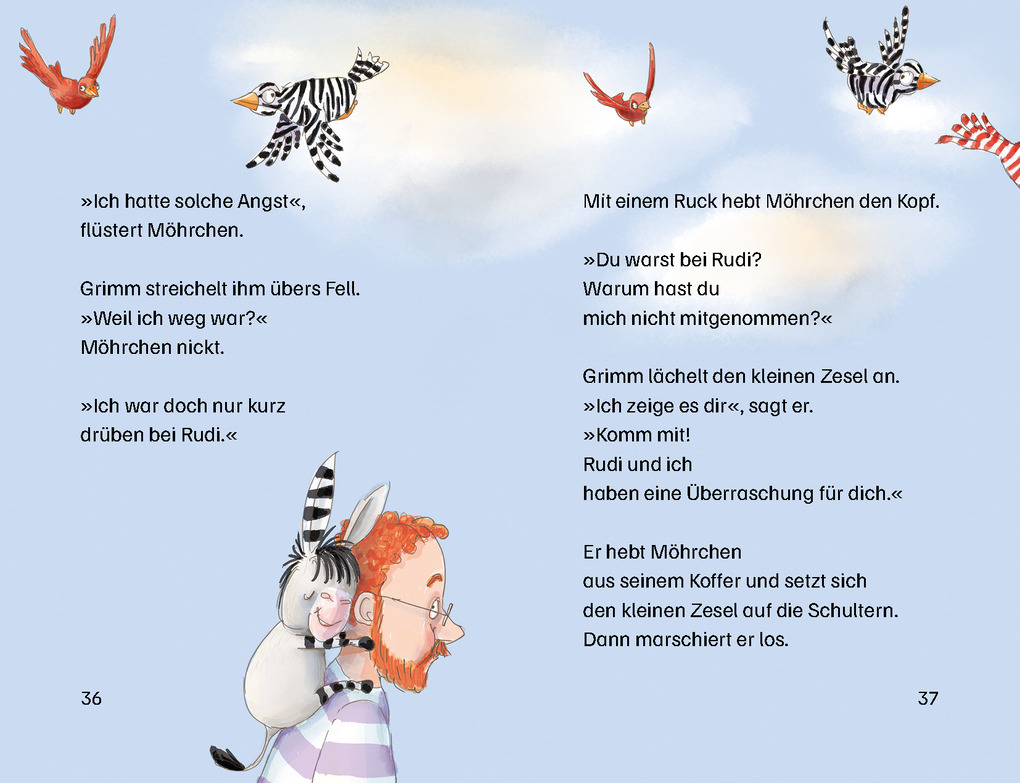 Weitere Ansicht: Grimm und Möhrchen düsen los | Stephanie Schneider